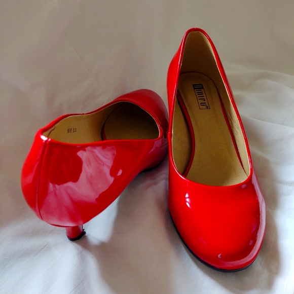 Didifu Shoes - DIDIFU CHRISTMAS RED PATTON LEATHER PUMP